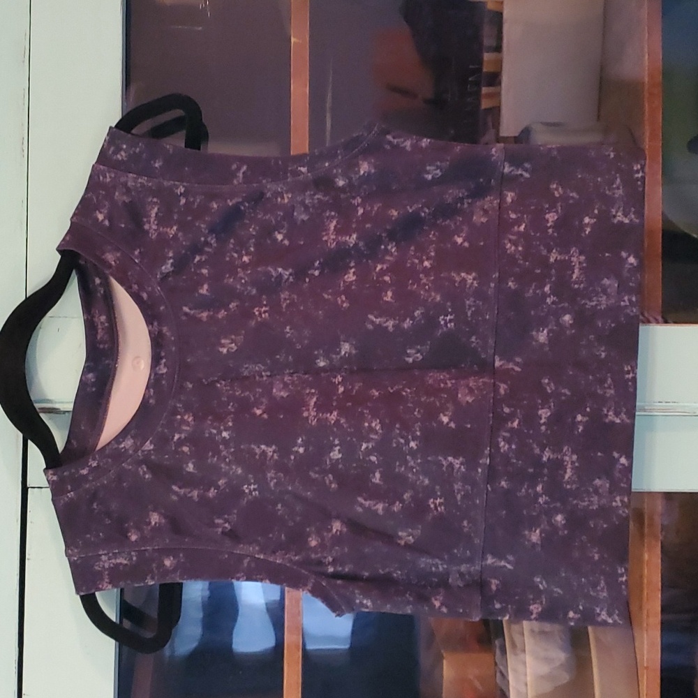 Cropped Yoga Top black/grey size Large LegEnd